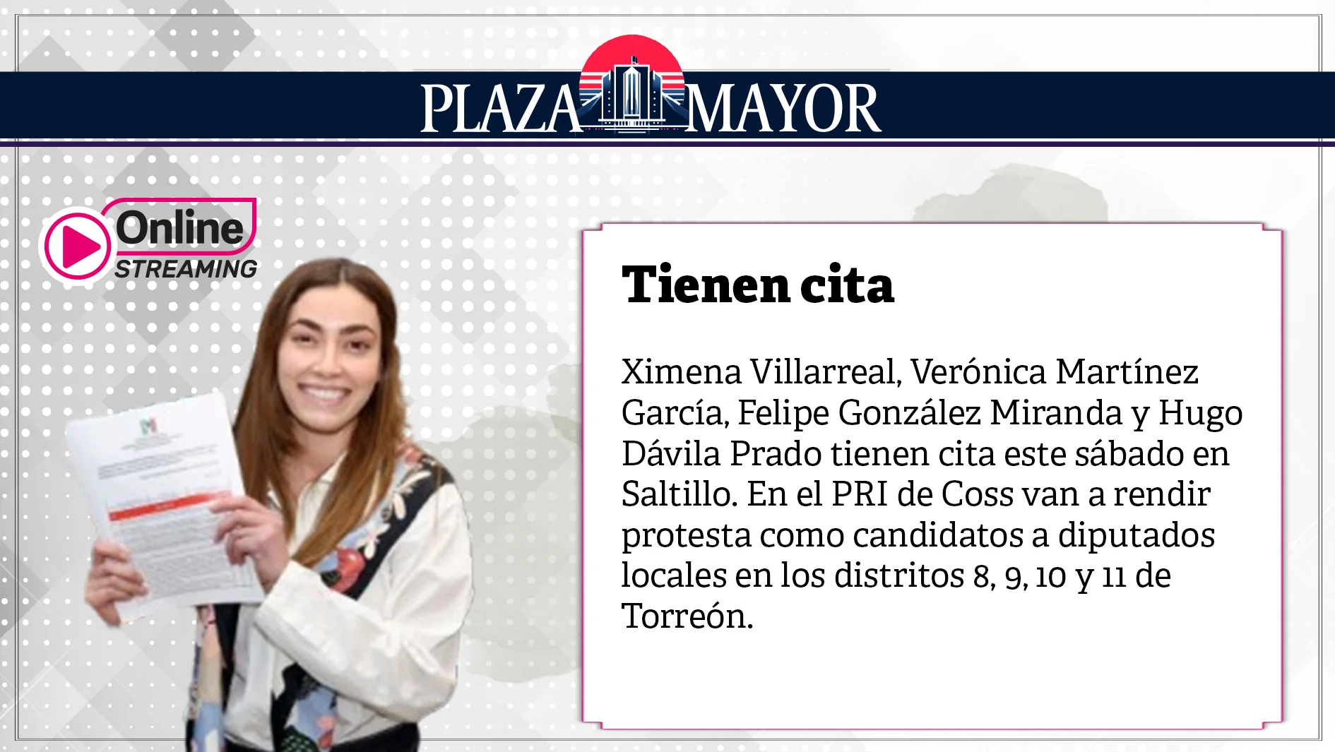 Tienen cita