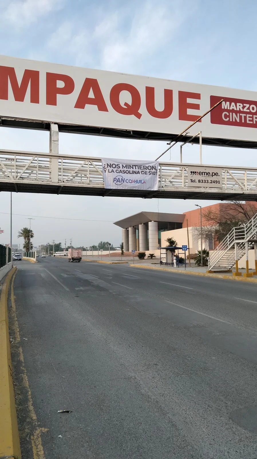 PAN Coahuila protesta por altos precios de la gasolina