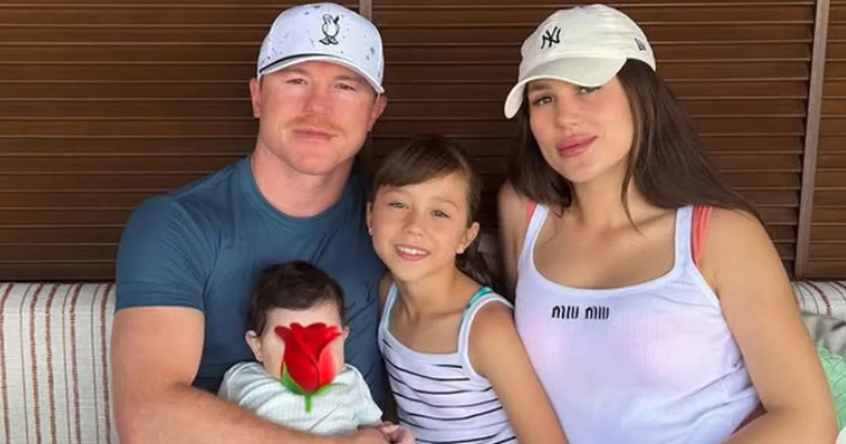 Saúl 'Canelo' Álvarez y Fernanda Gómez presentan a su bebé y conmueven en redes