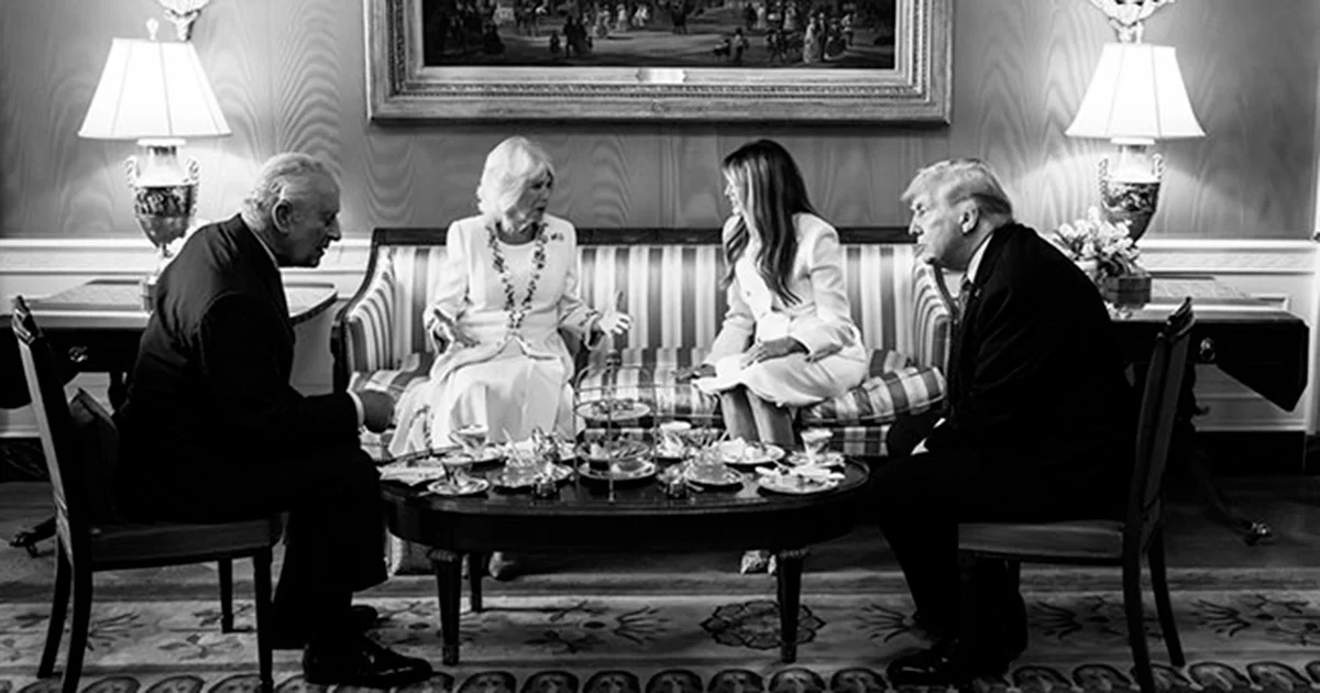 Las bromas del rey Carlos III a Trump: 'Si no fuera por nosotros, hablarían francés'