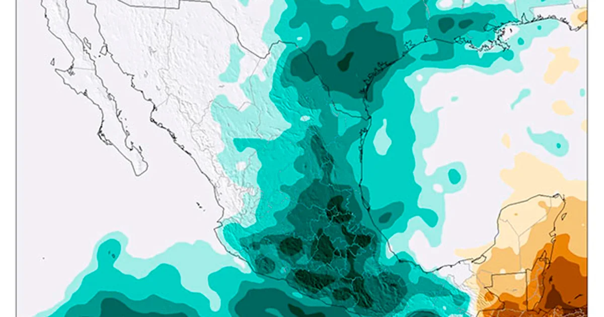 A partir de este sábado se comenzarán a sentir los efectos del Frente Frío número 48 y el aire polar en estos estados del país