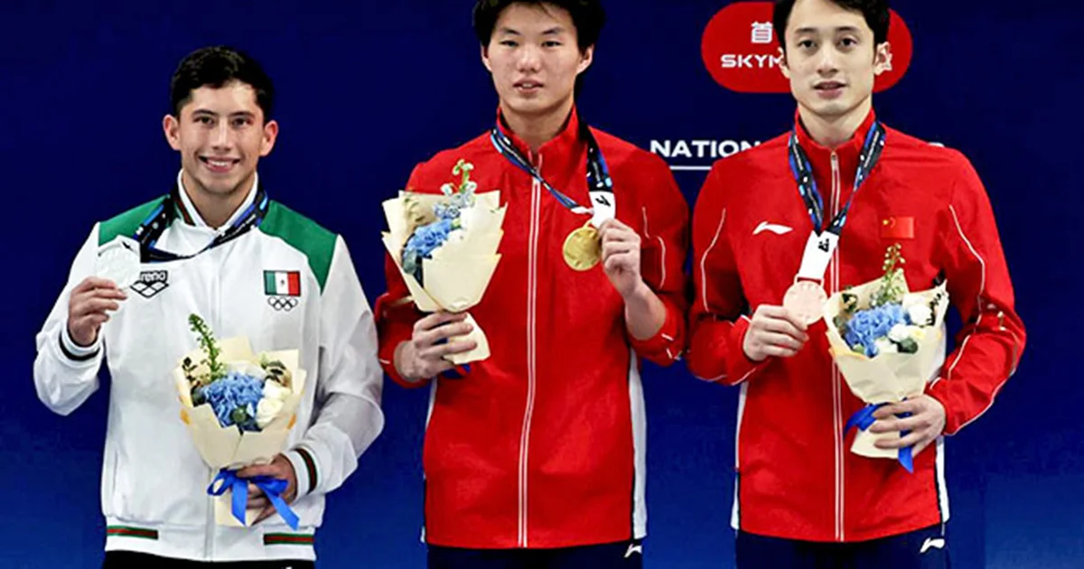 Randal Willars se cuelga la plata y lidera la gran actuación de México en la Súper Final del Mundial de Clavados