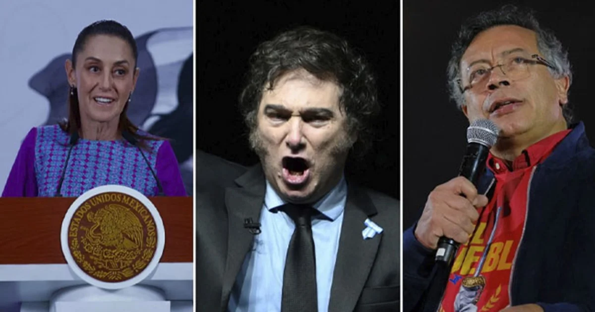 Audios vinculan a Milei con presunta operación regional de desinformación contra Sheinbaum y Petro