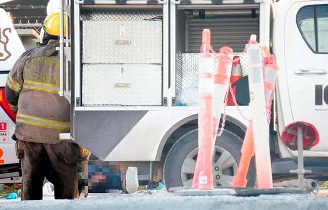 Sin Un accidente en las obras de la Línea 6 dejó a un trabajador muerto, en Apodaca.