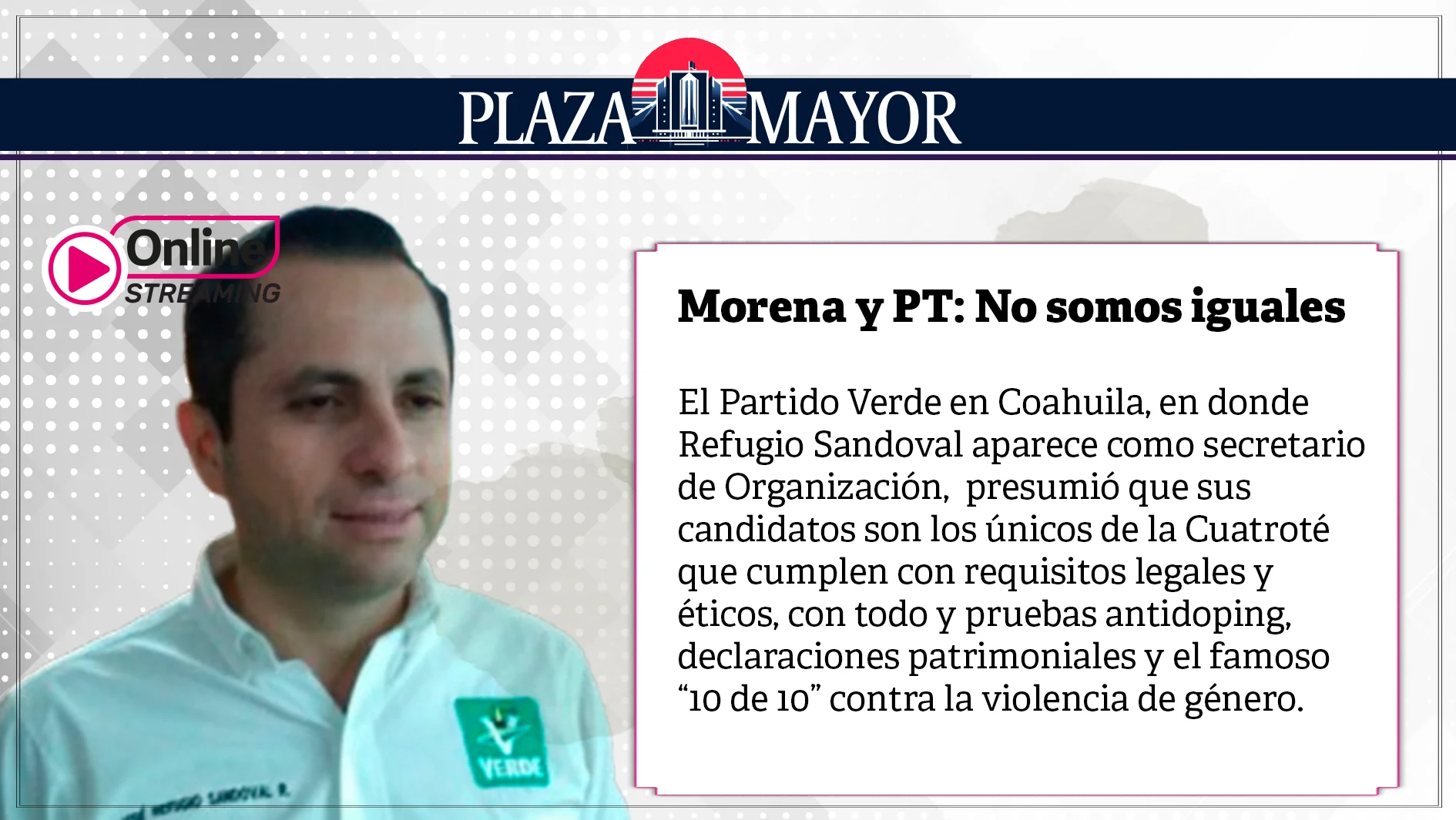 Morena y PT: No somos iguales