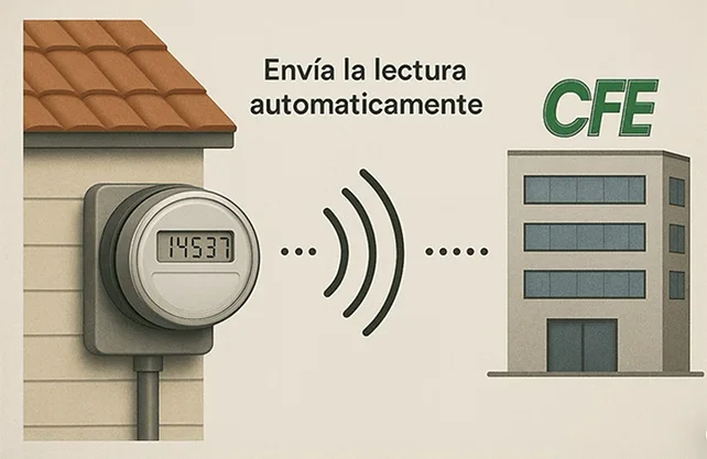 La Comisión Federal de Electricidad (CFE) inició la instalación de medidores inteligentes que reemplazarán a los tradicionales electromecánicos.