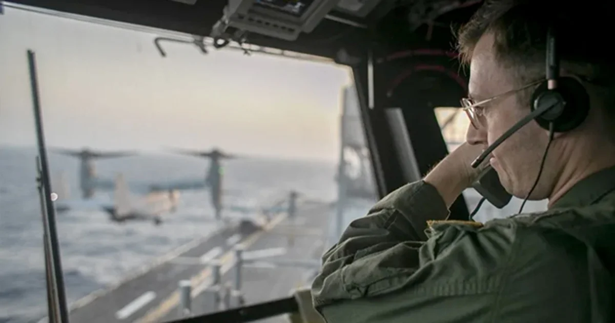 Según Hegseth, las fuerzas estadounidenses no necesitarán ingresar en aguas o espacio aéreo iraníes porque no es necesario