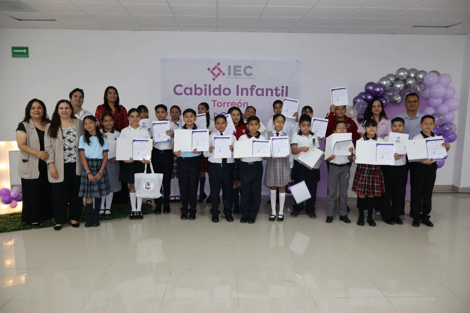 Niñas y niños eligen al Cabildo Infantil Torreón 2026 con propuestas para su comunidad
