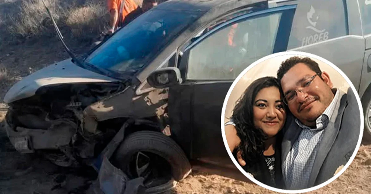 Pareja muere en trágico accidente: él falleció tras choque y ella horas después al enterarse del deceso. Una historia de amor y dolor