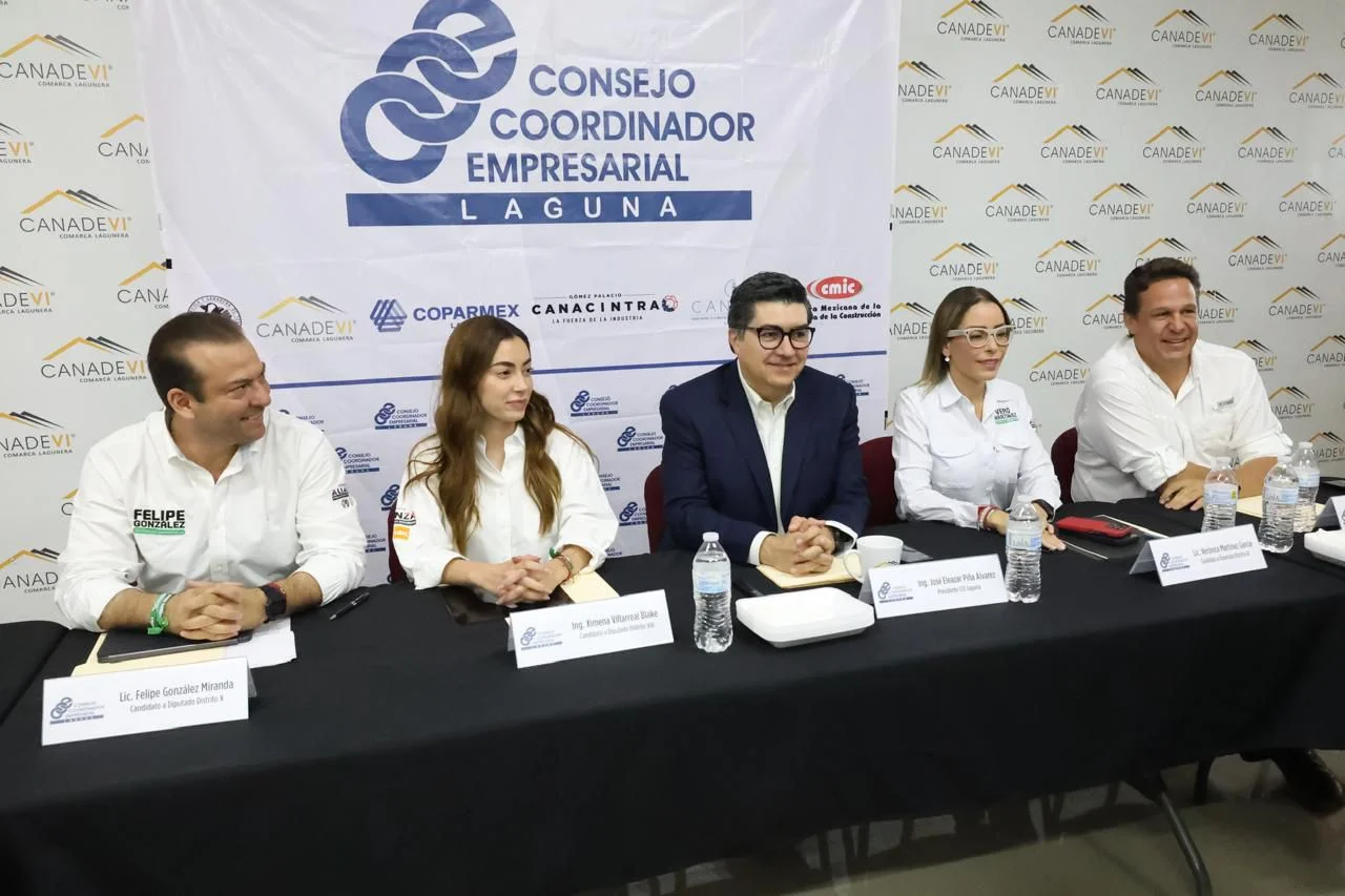 CCE Laguna y candidatos del PRI firman acuerdo por el desarrollo económico de Coahuila