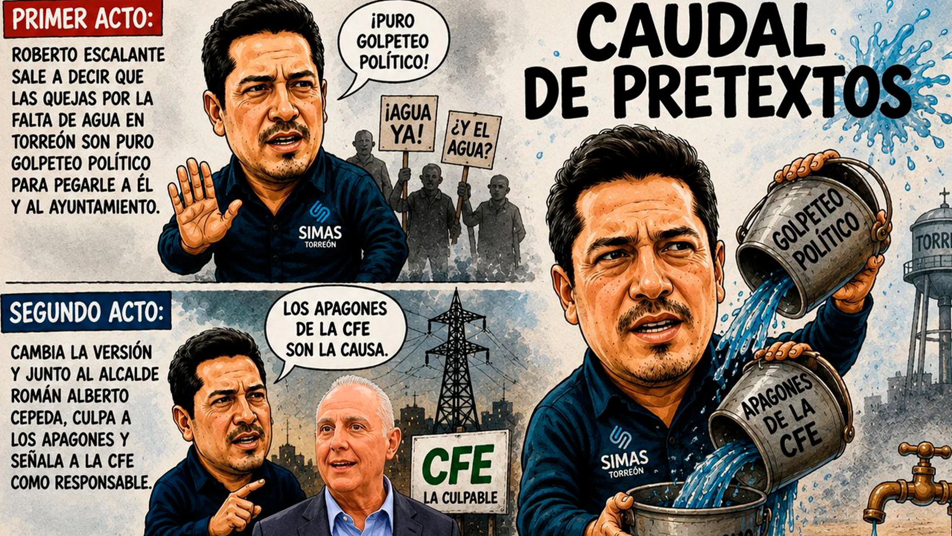 Caudal de pretextos