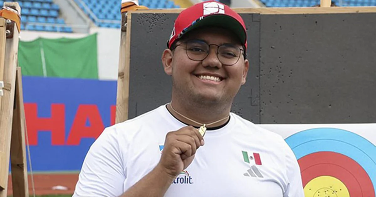 Coahuilense Sebastián García ganan oro en Copa del Mundo de Tiro con Arco