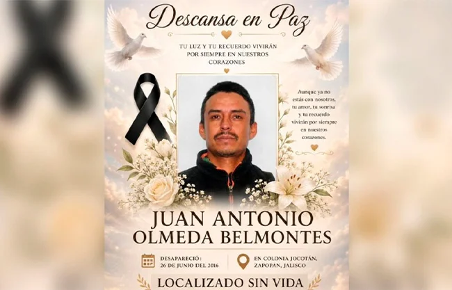 El colectivo Guerreros Buscadores de Jalisco denunció que pese a un dictamen genético en 2025, la fiscalía no informó a los familiares.
