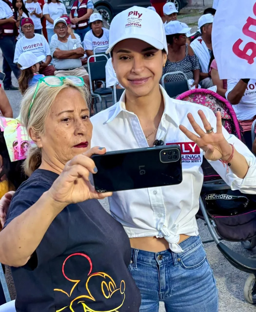 Pily de Aguinaga escucha necesidades en Hacienda La Merced; vecinos piden cercanía y seguimiento a demandas comunitarias.