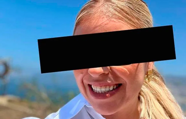 Griselda, ahora ex empleada del banco, según se dijo, se apoderó de los ahorros de personas de la tercera edad