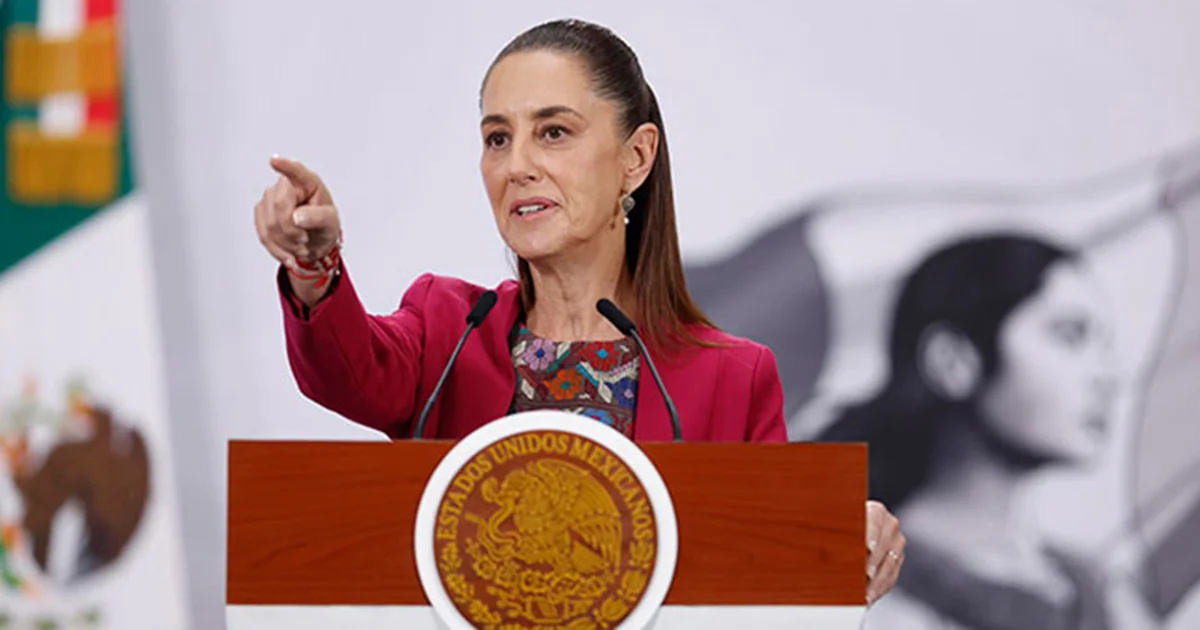 La Presidenta dijo que la propia Fiscalía General de Justicia del Estado de México publicó el martes que era falso lo señalado