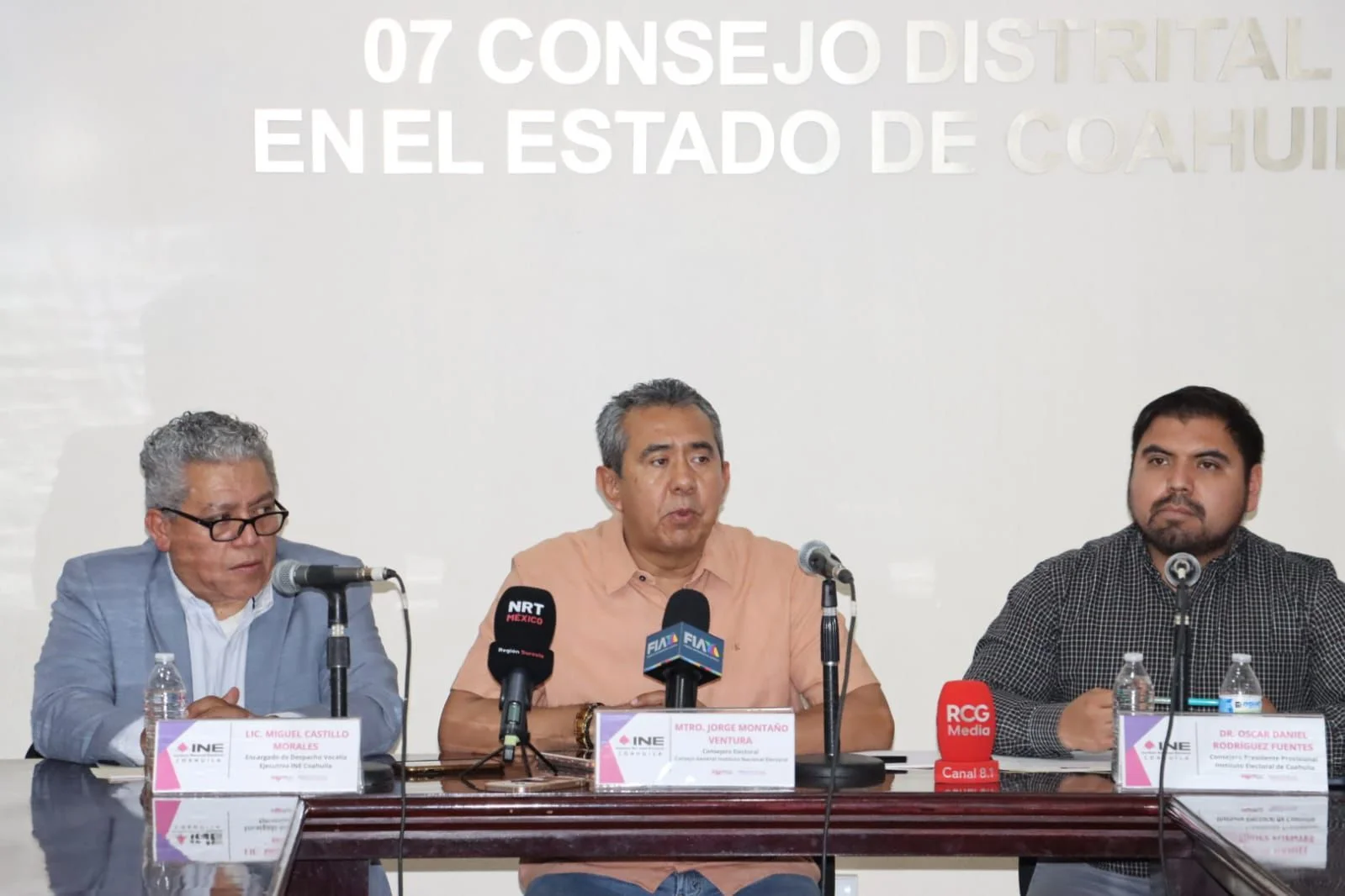 INE Coahuila: elección 2025-2026 será segura y confiable. Avanza coordinación con autoridades para garantizar paz y certeza en los comicios.