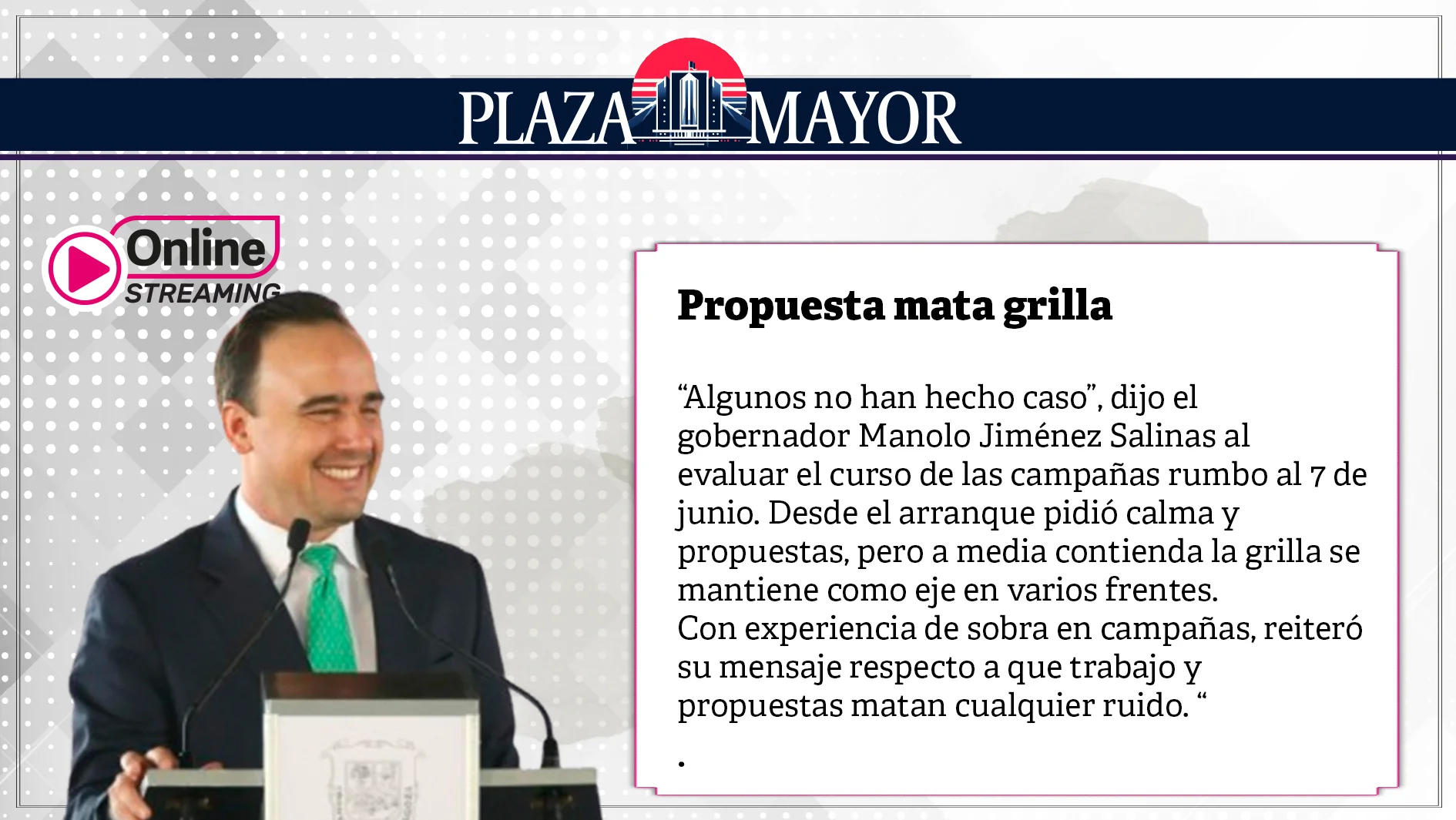 Propuesta mata grilla