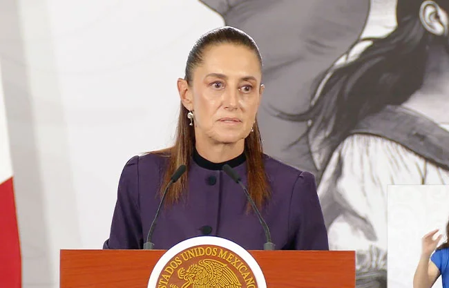 La presidenta mencionó que se dará a conocer un comunicado del porqué se congelaron las cuentas de algunos funcionarios requeridos por Estados Unidos