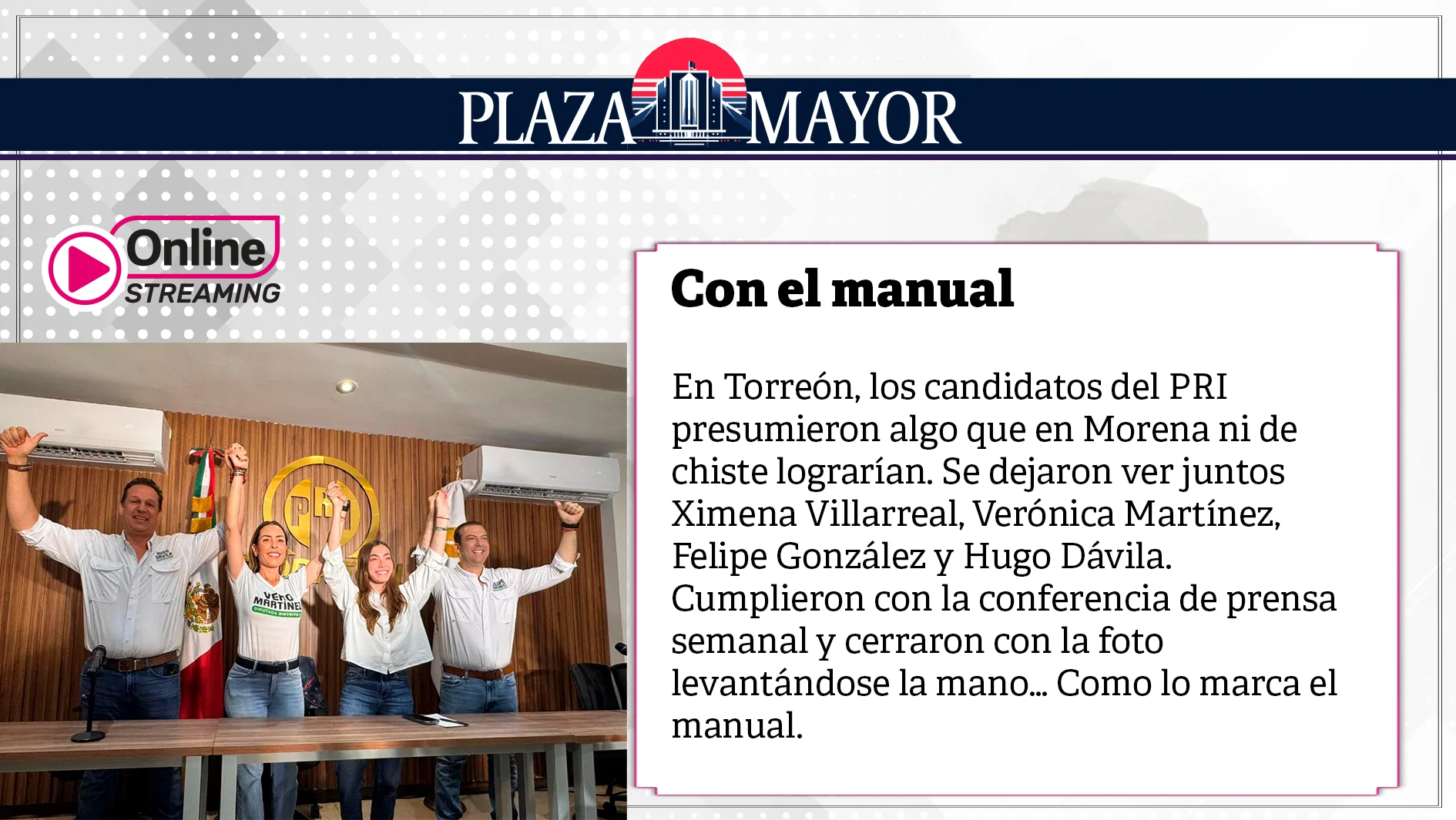 Con el manual