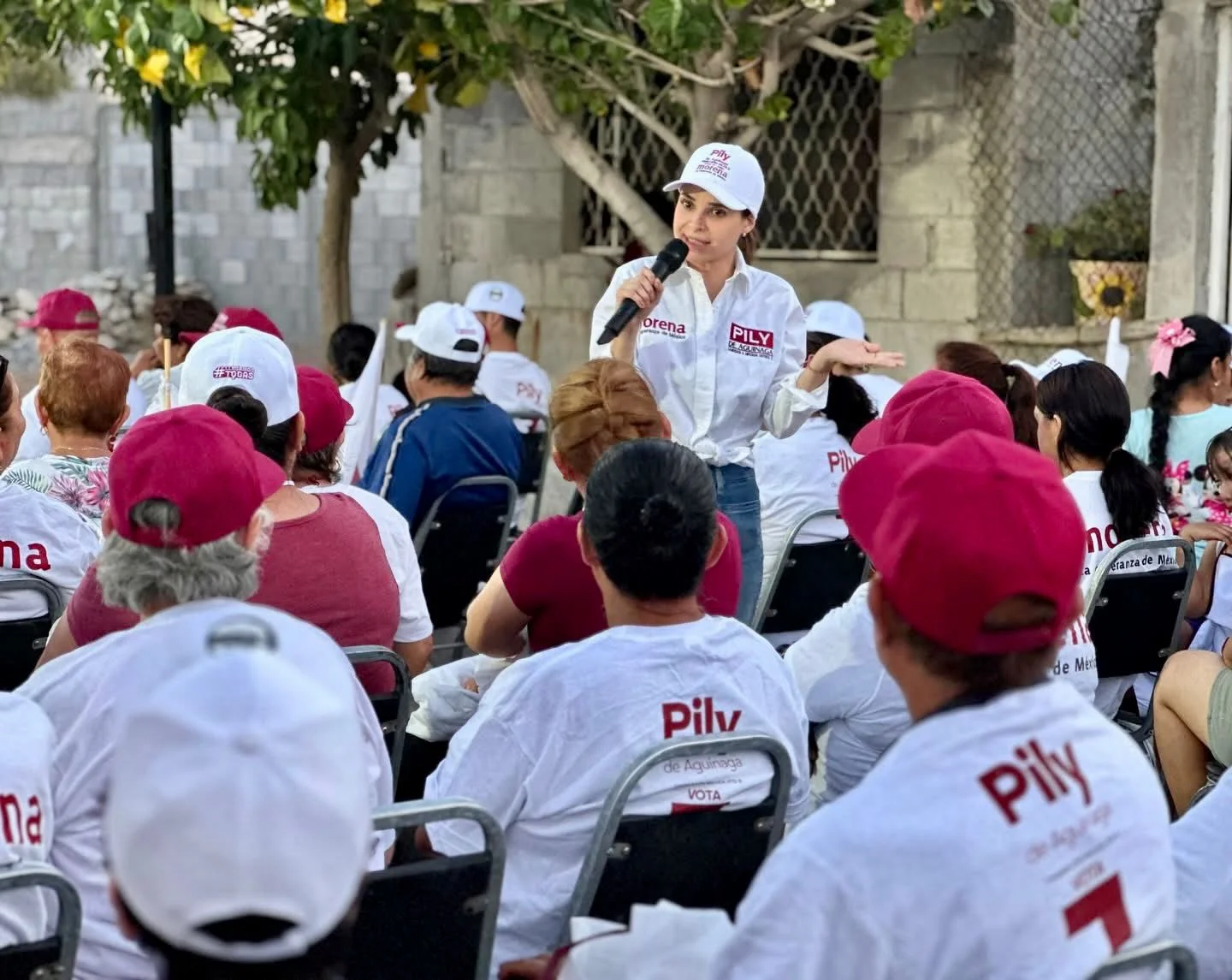Pily de Aguinaga suma apoyos en Rincón del Bosque; vecinos respaldan su proyecto de cercanía y cambio para Torreón.