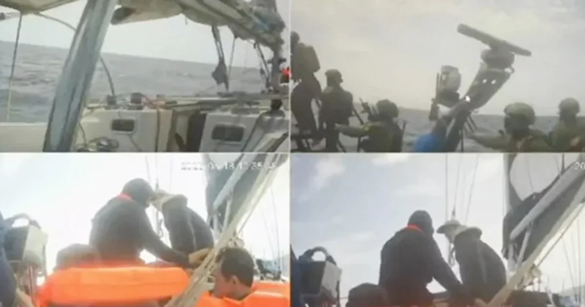 Israel intercepta uno de los diez barcos de la Flotilla que todavía navegan rumbo a Gaza