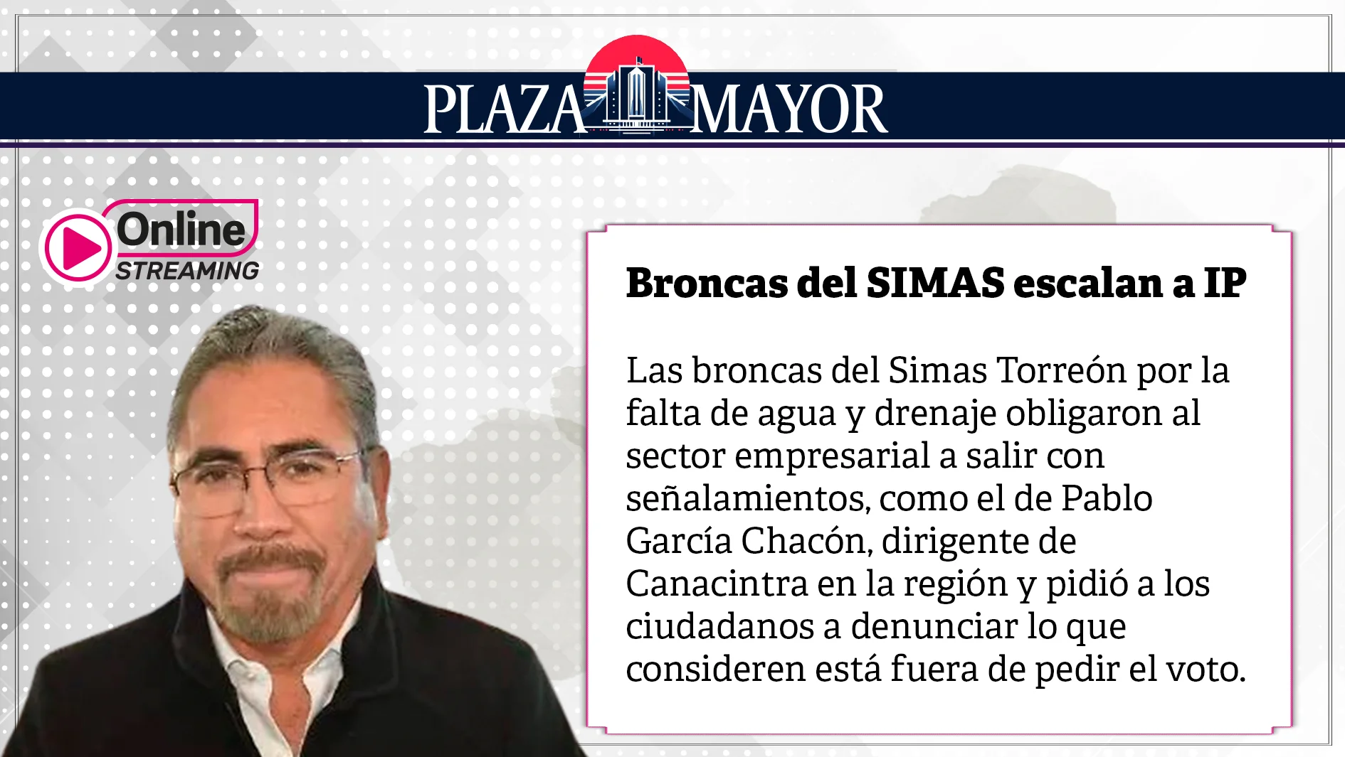 Broncas del SIMAS escalan a IP