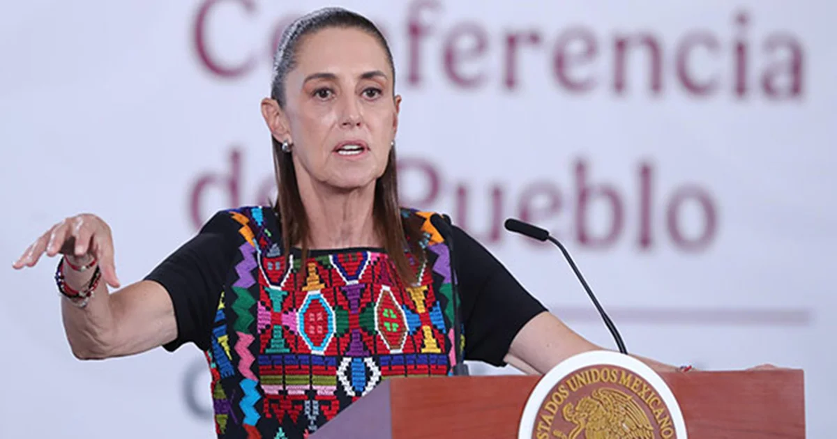 Desde Palacio Nacional, la Presidenta expresó que estará "vigilante" con los discursos