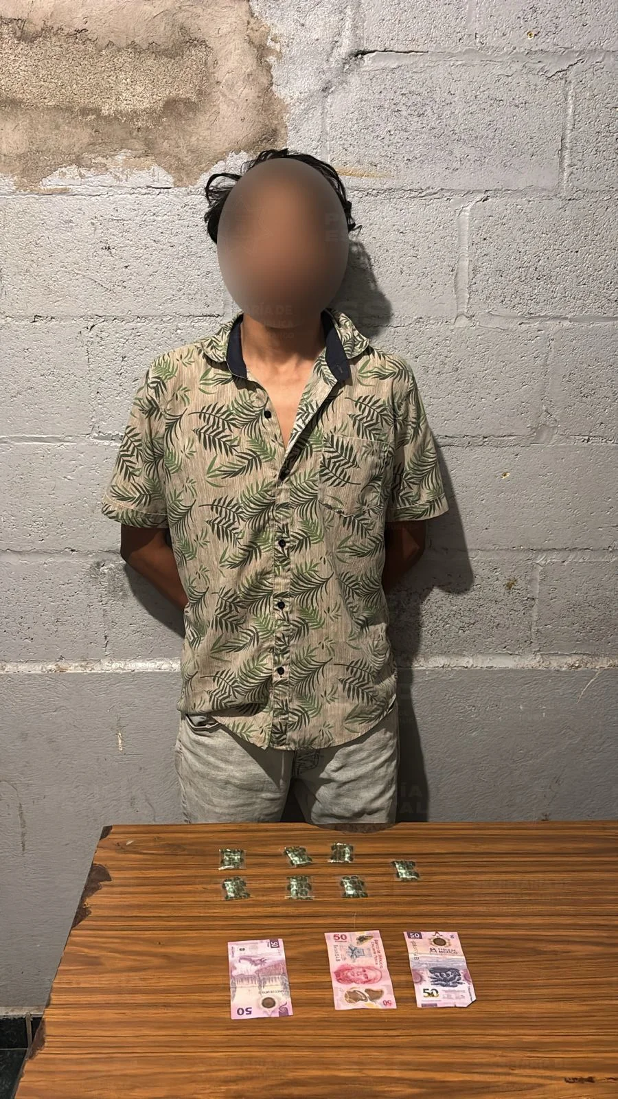 Dos detenidos en Gómez Palacio por posesión de droga durante operativo Dragón. Aseguradas bolsas de cristal en Ejido Esmeralda.