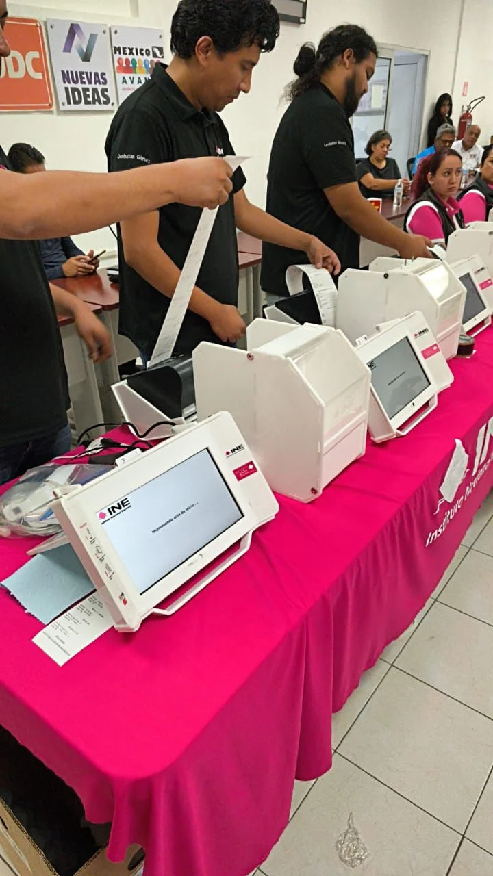 INE alista 60 urnas electrónicas para elección en Coahuila