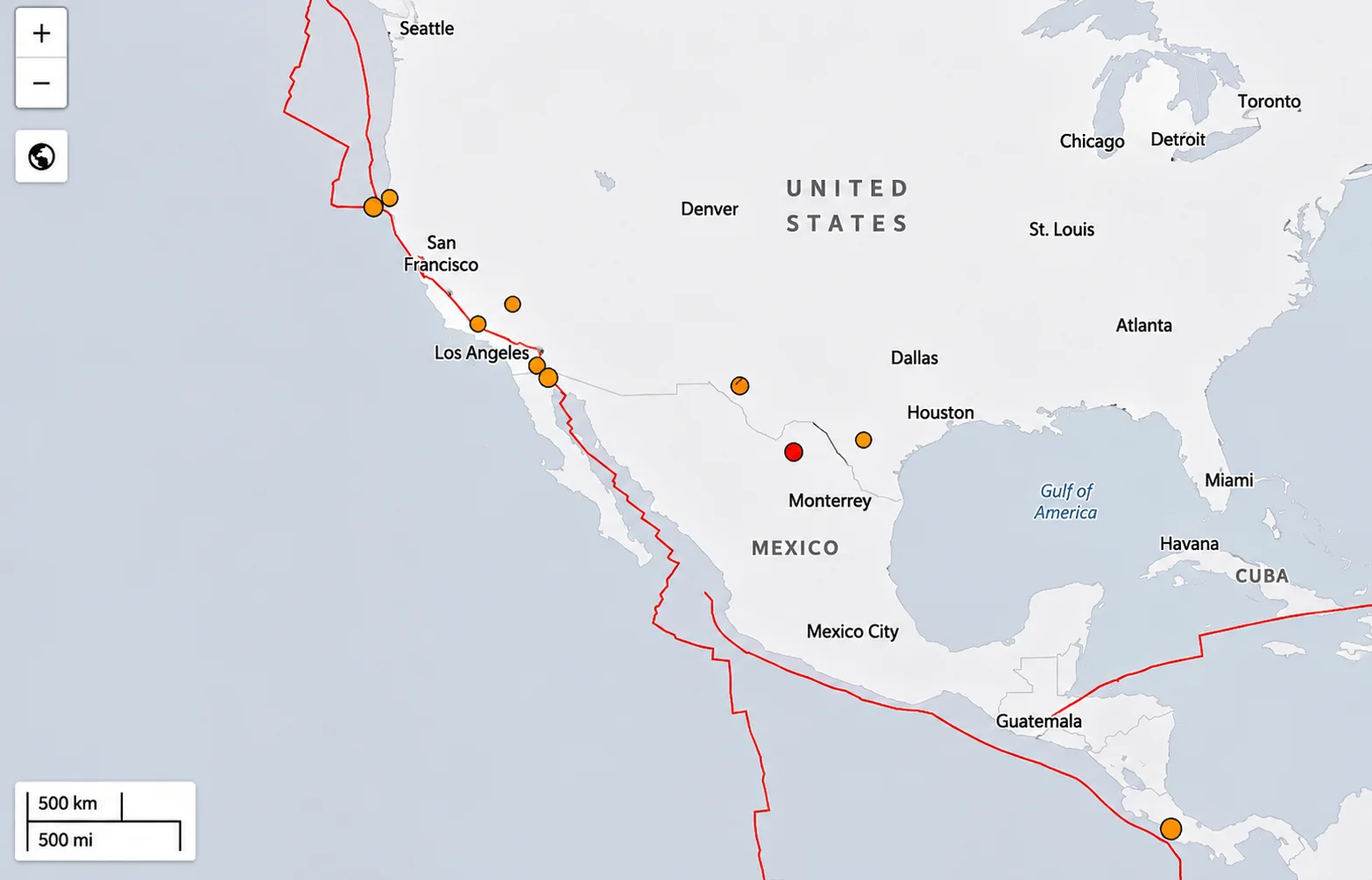 Registran sismo de magnitud 3.0 en Múzquiz, Coahuila; no se reportan daños