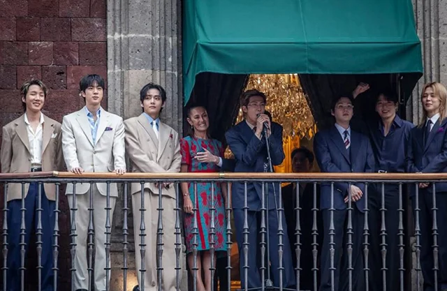 BTS sorprenderá a ARMY con video secreto de su histórica visita a Palacio Nacional