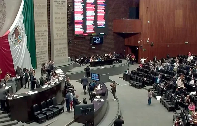 Entre empujones, mantas e intercambio de acusaciones, el Pleno de la Cámara de Diputados aprobó la creación de la Comisión de Verificación de Integridad de Candidaturas