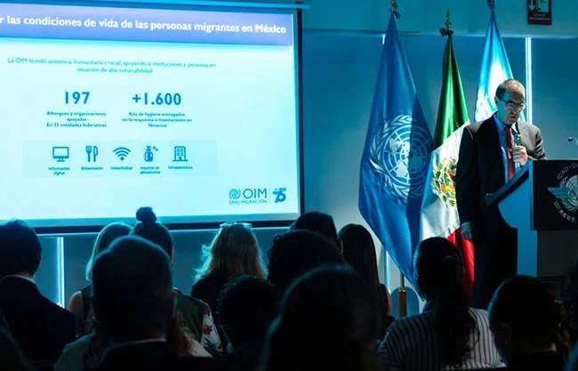ONU Migración: caen cruces irregulares de extranjeros a México durante 2025