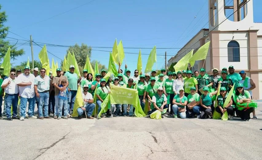 Candidatas y candidatos del Partido Verde se alistan para la jornada del 7 de junio
