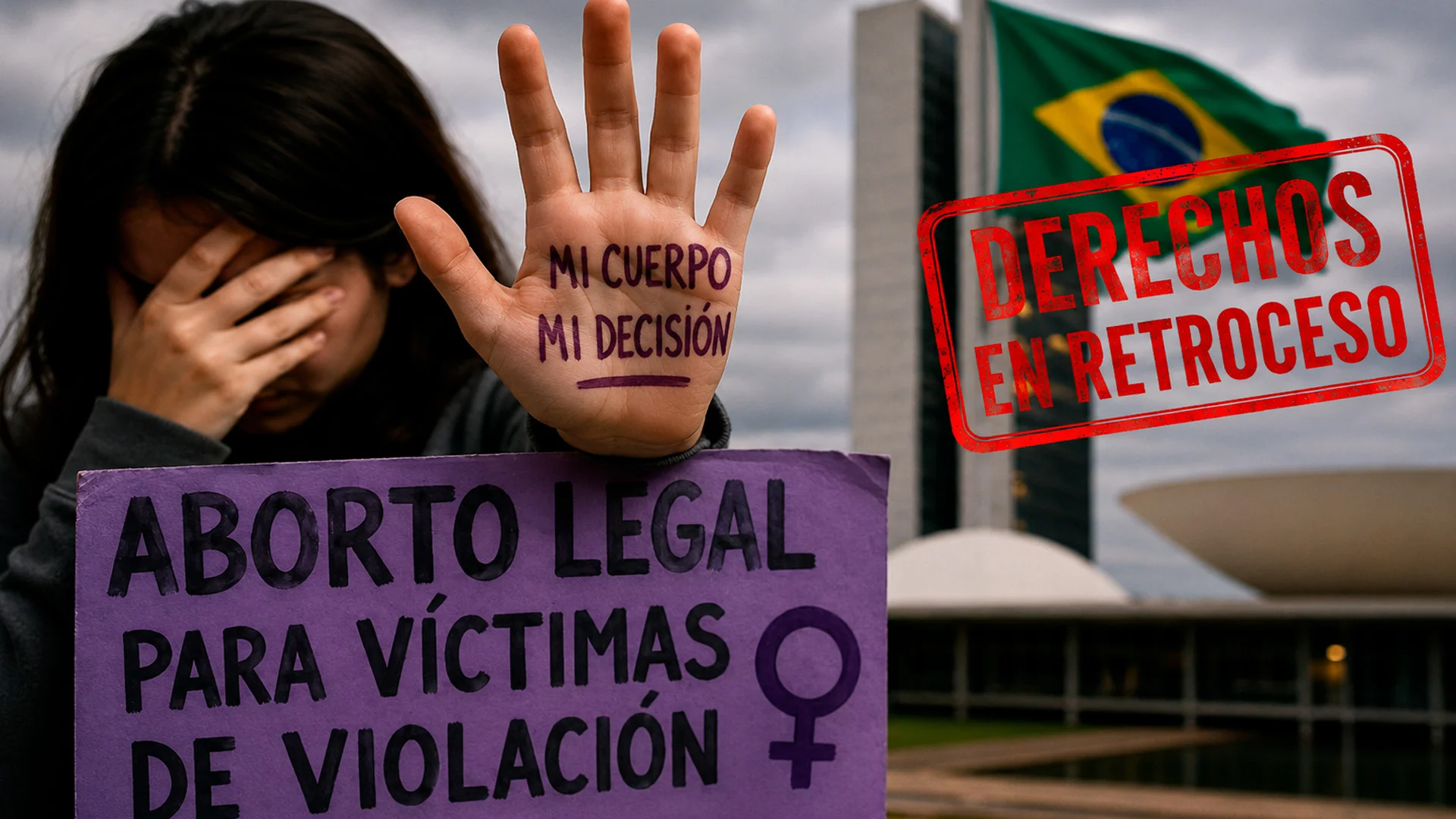 Brasil da un paso atrás: Senado aprueba medidas que dificultan el acceso al aborto para adolescentes víctimas de violación