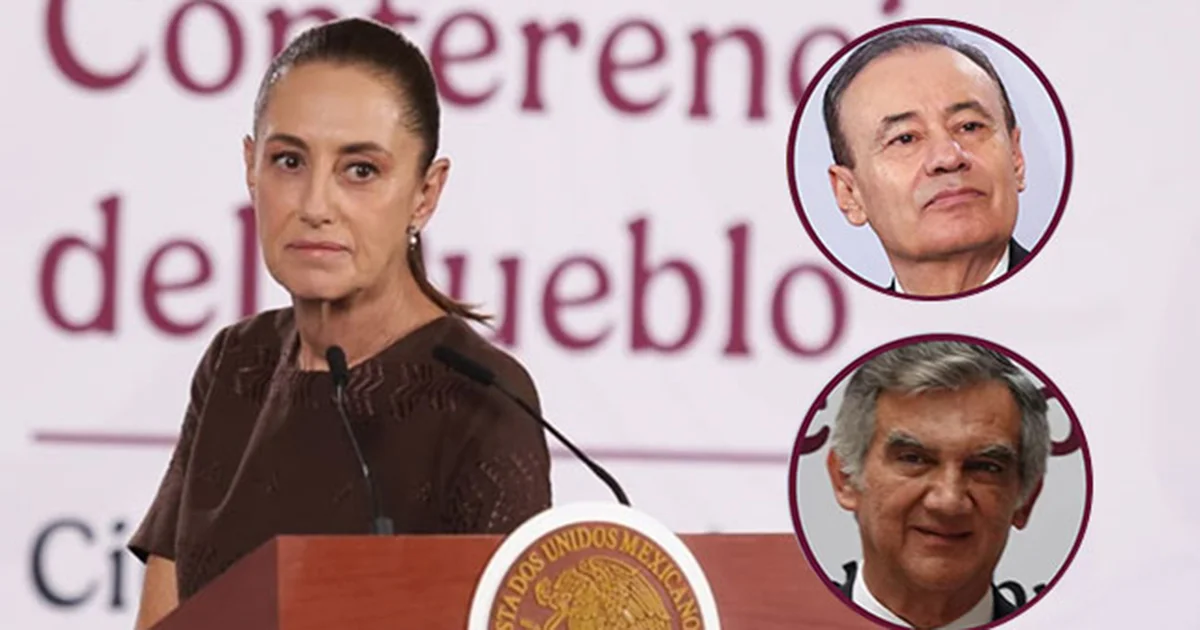 'Ellos tienen que aclarar': Sheinbaum reacciona a señalamientos contra Villarreal y Durazo