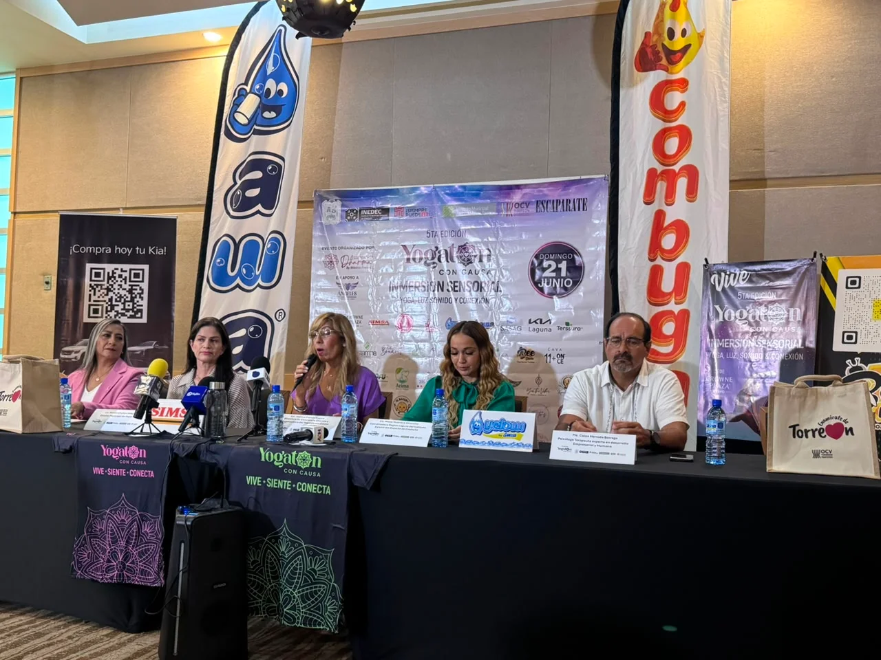 Yogatón con causa en Torreón: inmersión sensorial para conectar cuerpo y mente. El 21 de junio en Crowne Plaza.