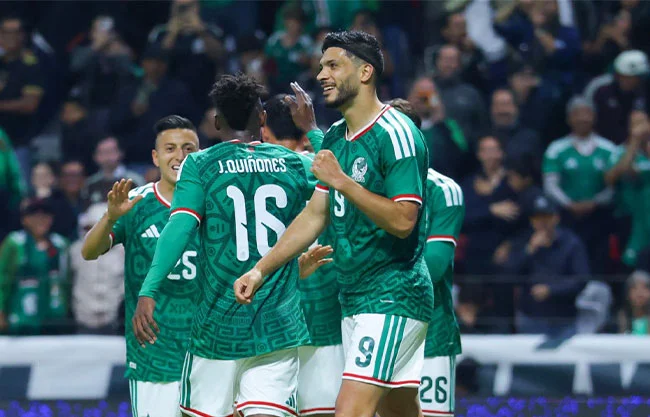 México golea a Serbia y llega encendido al Mundial
