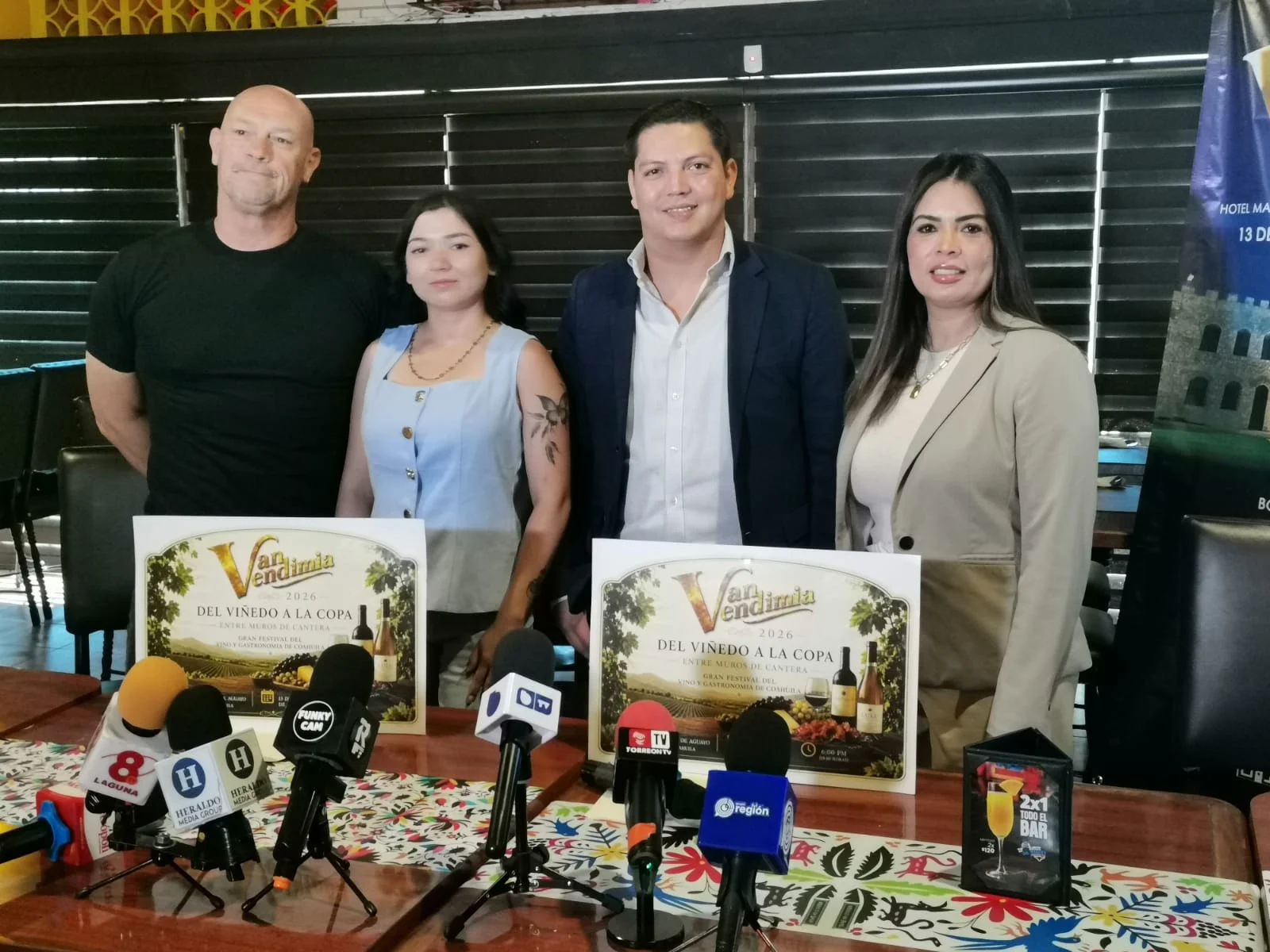 Van Vendimia 2026 reunirá vino, gastronomía y causa social en Parras de la Fuente
