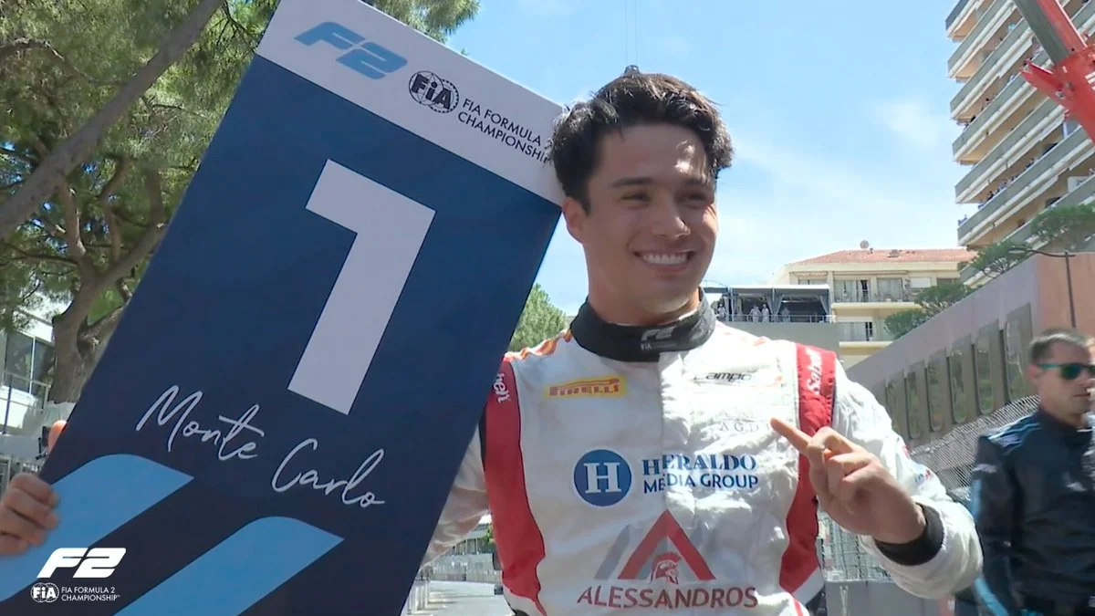 ¡Histórico! Noel León triunfa en Mónaco y emula la hazaña de Checo Pérez en F2