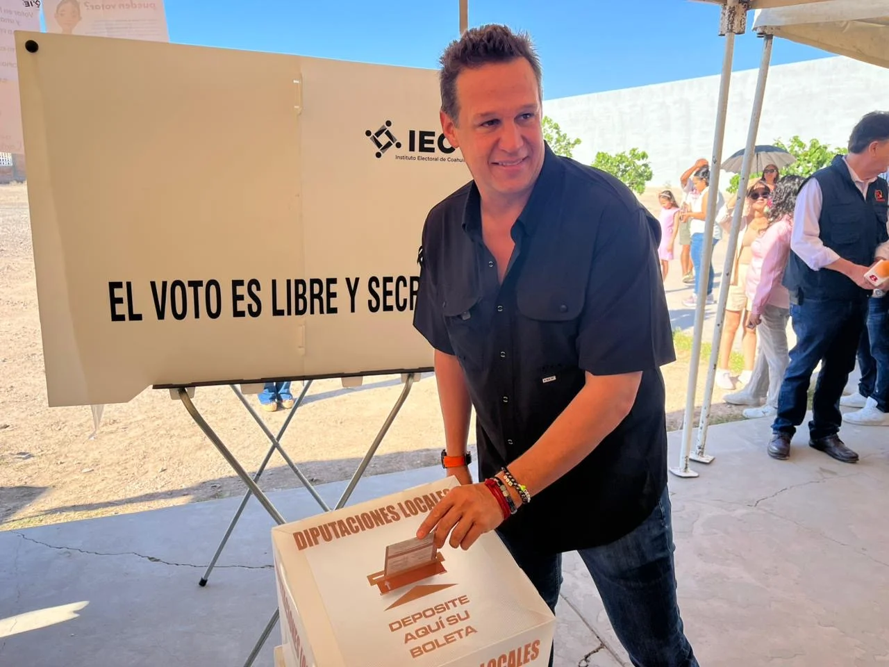 "Estamos en las manos de Dios": Hugo Dávila, candidato del PRI al Distrito 11