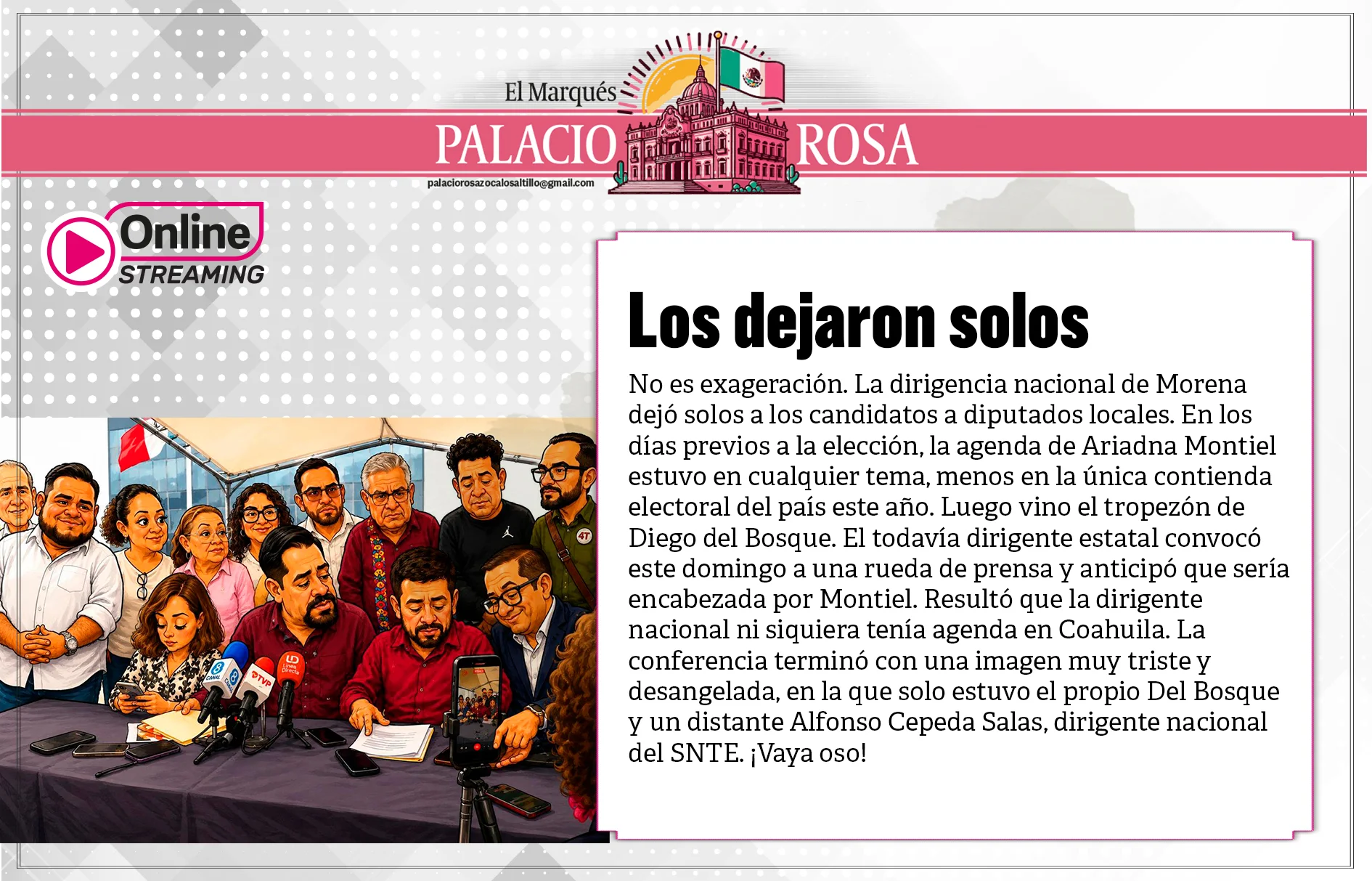 Los dejaron solos
