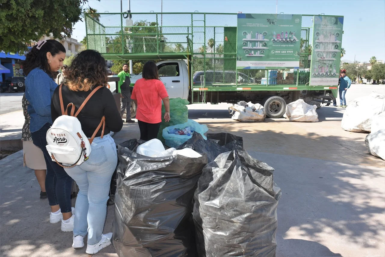 Recolectan más de 2.4 toneladas de residuos reciclables en Torreón durante 2026