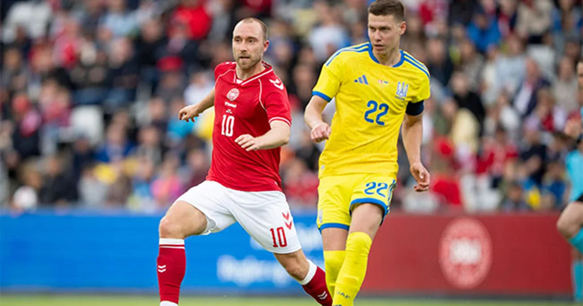 Christian Eriksen sufrió un colpaso durante un amistoso entre Dinamarca y Ucrania