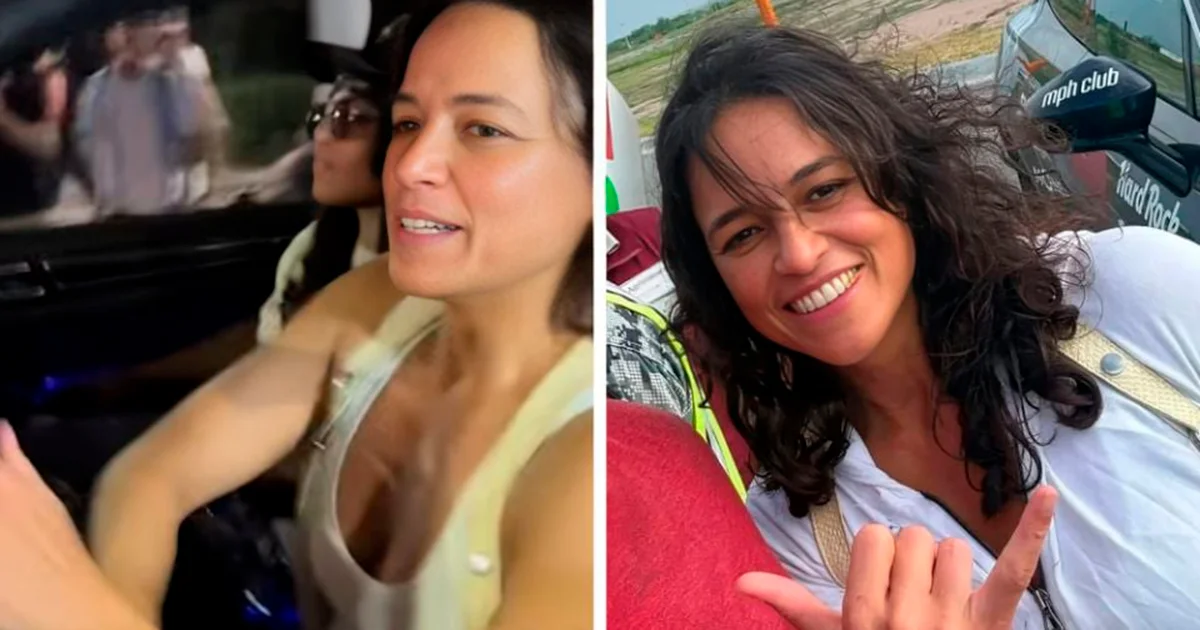 Michelle Rodríguez de Rápidos y Furiosos aparece en Monterrey y enloquece a fans
