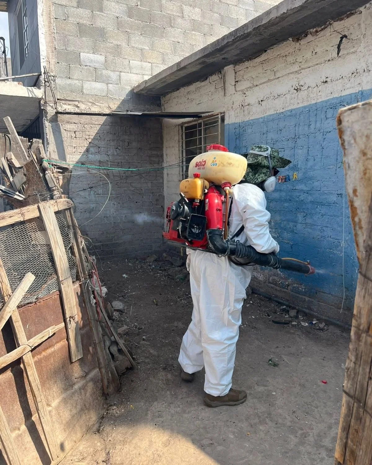 Refuerzan fumigación y control de plagas en Torreón