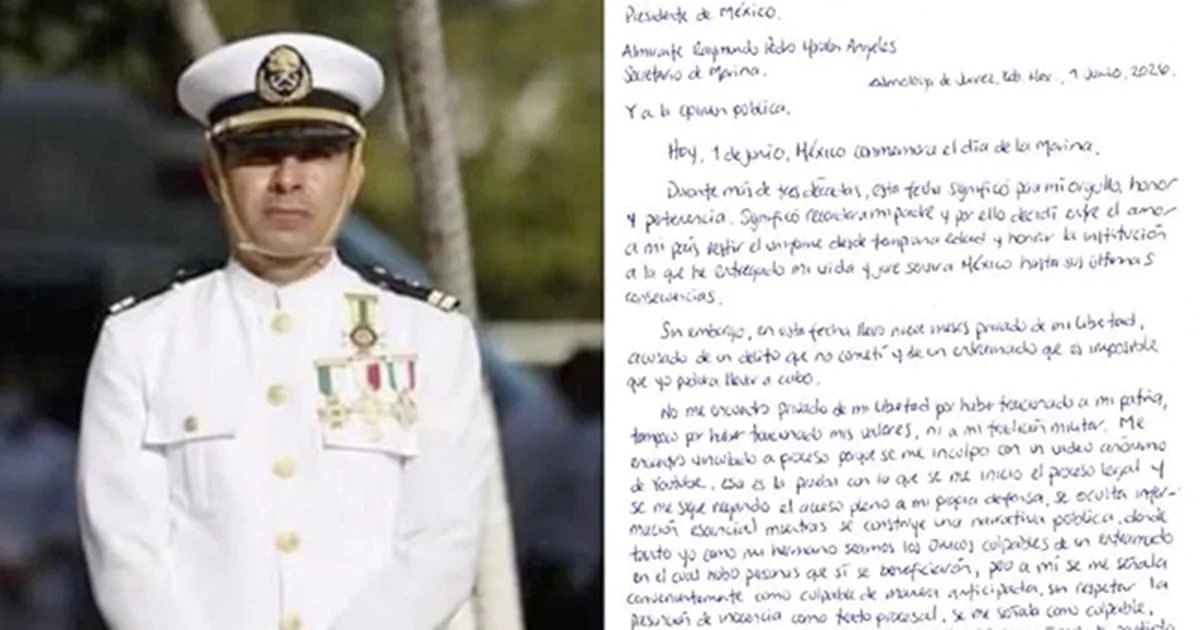 Los ‘verdaderos culpables’ del huachicol fiscal están en Morena, afirma vicealmirante Farías Laguna