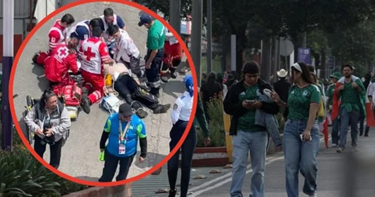 Aficionado alemán sufre infarto previo a ingresar a inauguración del Mundial en CDMX