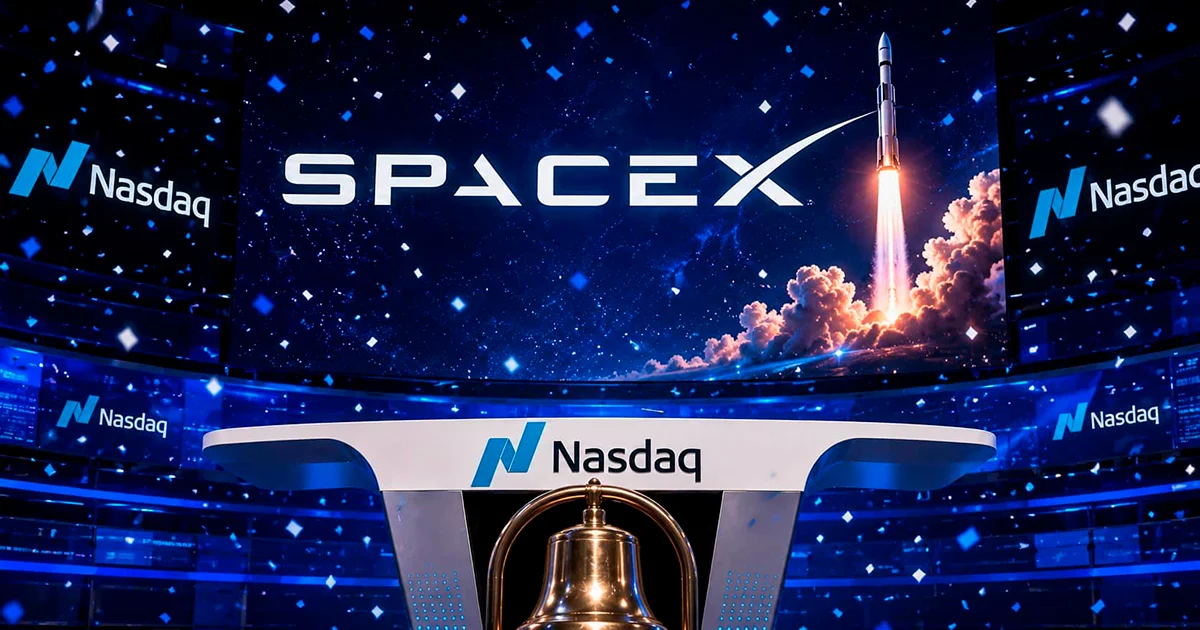 SpaceX despega en la bolsa en un debut récord